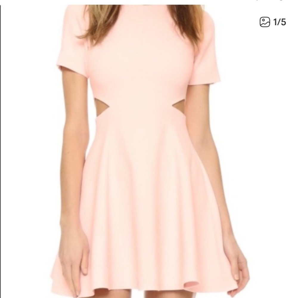 Elizabeth and James pale pink cut-out Leonie dress, size 8